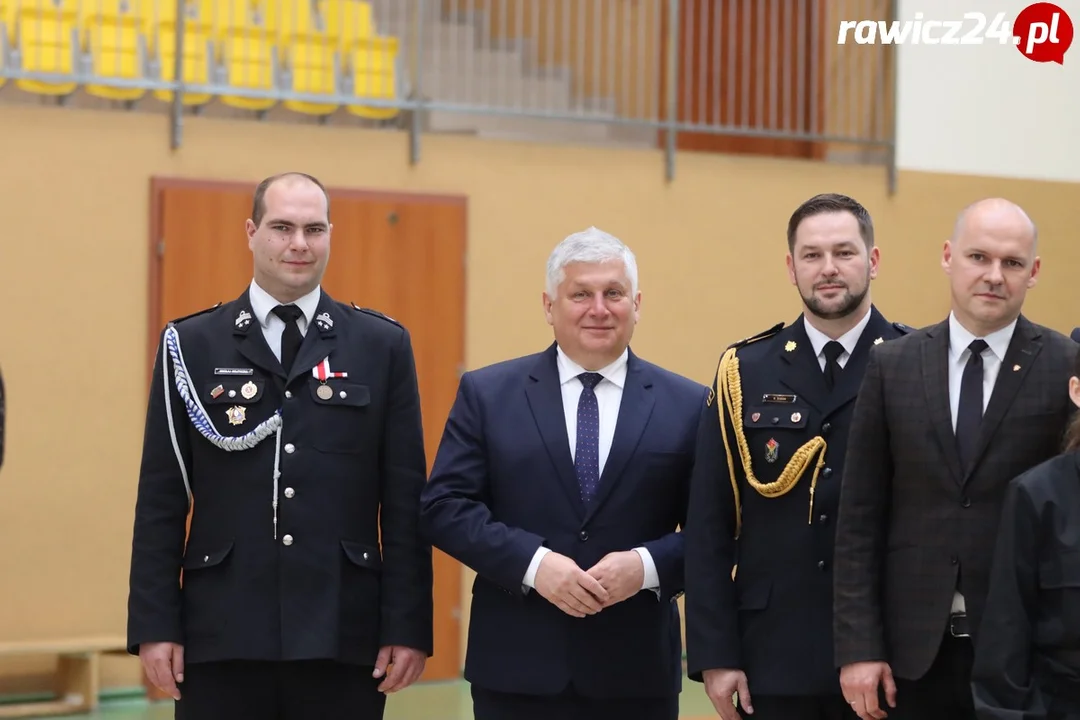 Capstrzyk strażacki druhów z gmin Pakosław i Miejska Górka