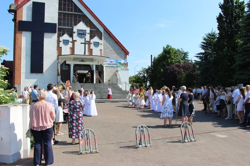 Procesja Bożego Ciała w parafii Św. Floriana