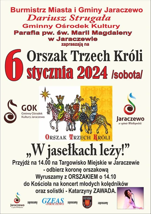 Jarocińskie Kolędowanie wraca na Rynek. Zobacz, gdzie jeszcze odbędą się Orszaki Trzech Króli