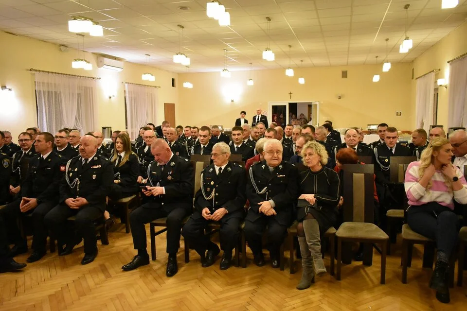 Noworoczne spotkanie strażaków ochotników z gminy Krotoszyn oraz Sulmierzyc z burmistrzem Krotoszyna