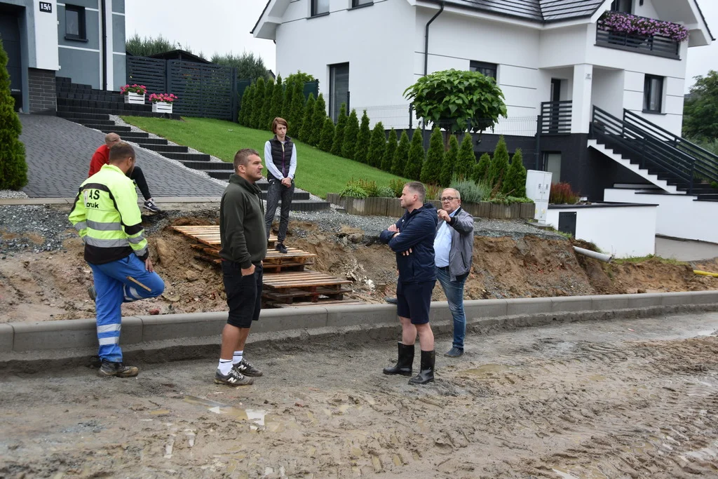 Kłopotliwa inwestycja - budowa drogi na ul. Laurentowskiego w Gostyniu