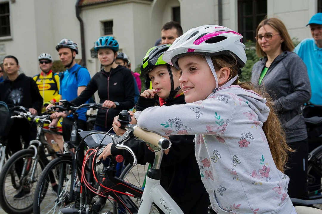 Pierwszy Rowerowy Spis Bocianich Gniazd. Akcja Stowarzyszenia RoweLOVE Jarocin - Zdjęcie główne