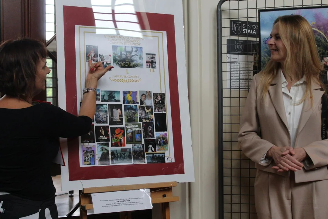 ŚDS w Jarocinie rozstrzygnął konkurs na najlepszy plakat filmowy. Wystawa w holu pałacu Radolińskich