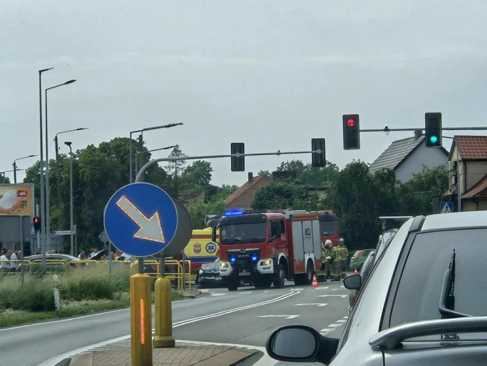 Zderzenia trzech aut w Witaszycach
