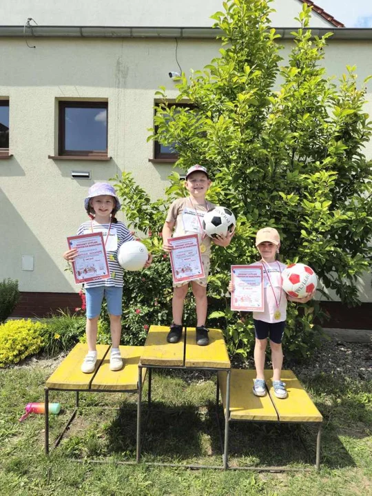 Przedszkolaki z Mieszkowa w akcji „Sprintem do maratonu”