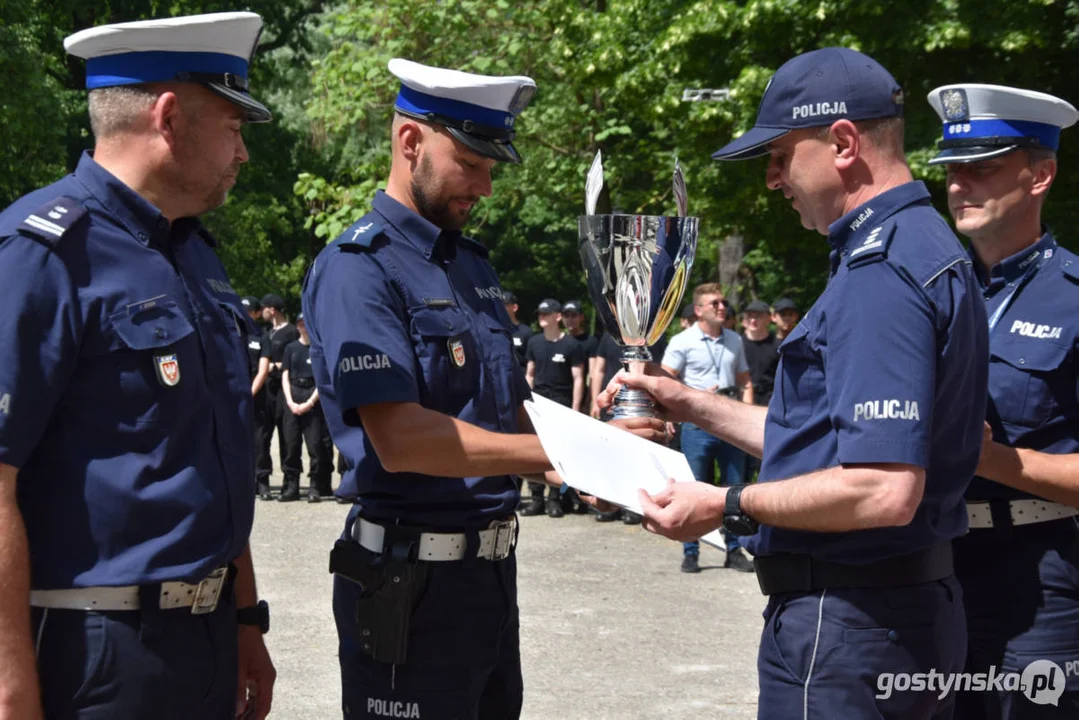 Podsumowanie 34. Konkursu "Policjant Ruchu Drogowego 2024" - finał  wojewódzki w Gostyniu