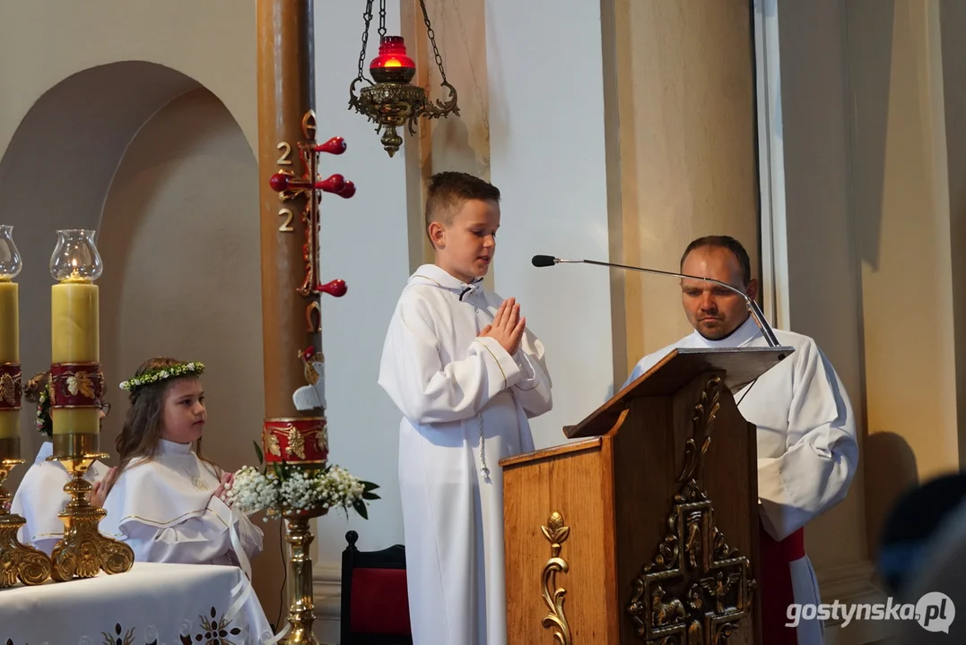 Pierwsza Komunia Święta w parafii pw. Św. Michała Archanioła w Pogorzeli