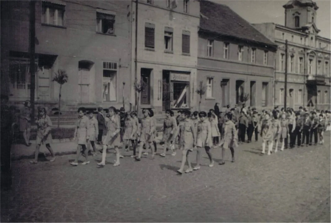 Likwidacja na Wyspie Kasztelańskiej harcówki 4. Drużyny Harcerskiej im. T. Kościuszki w Krobi