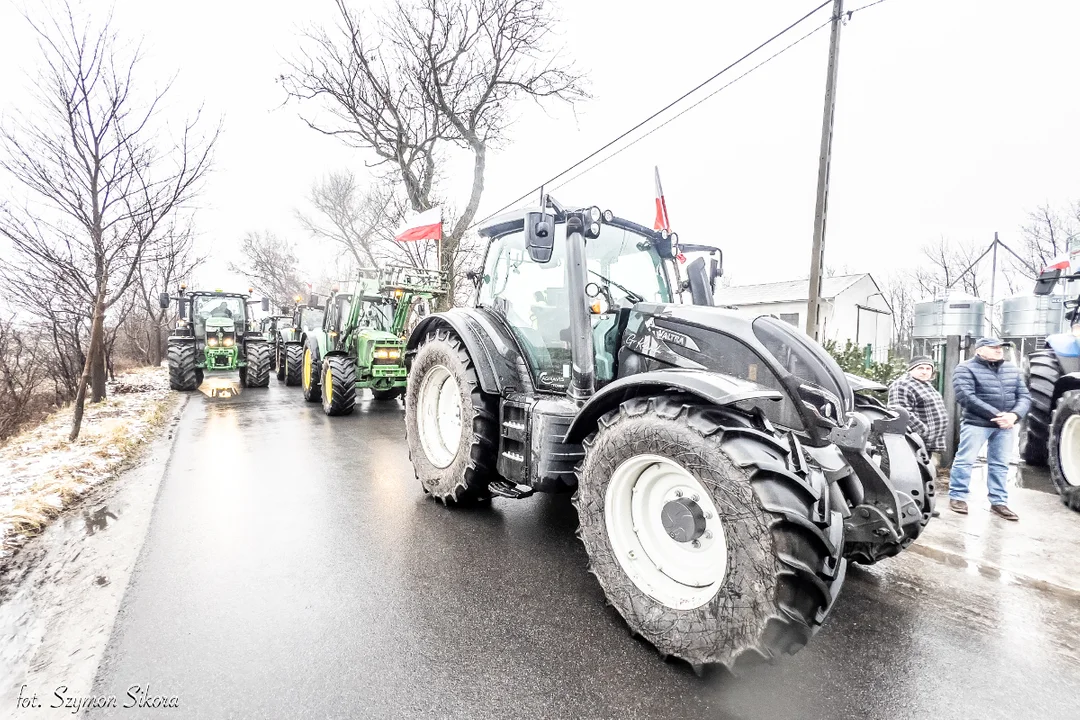 Protest rolników w powiecie krotoszyńskim