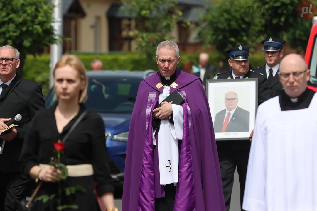 Delegacje na ceremonii pogrzebowej śp. Kazimierza Chudego