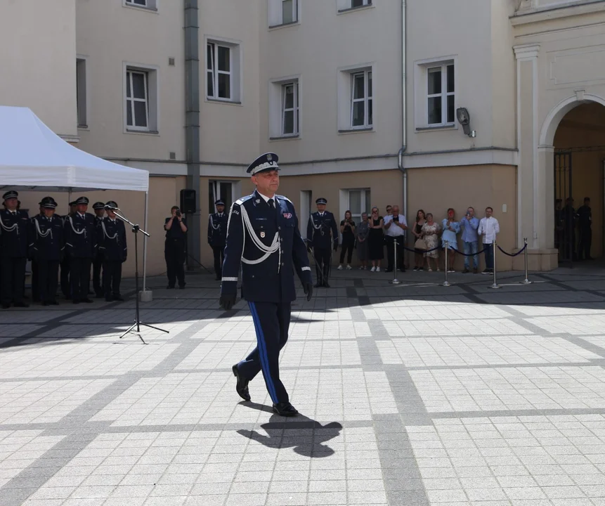 Ślubowanie nowych policjantów