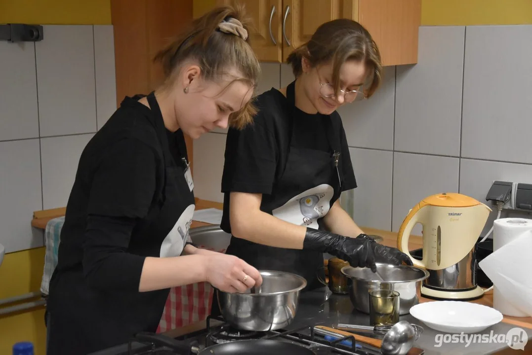 Projekt "Patelnia Nie Gryzie" uczniów gostyńskich, krobskich i leszczyńskich szkół