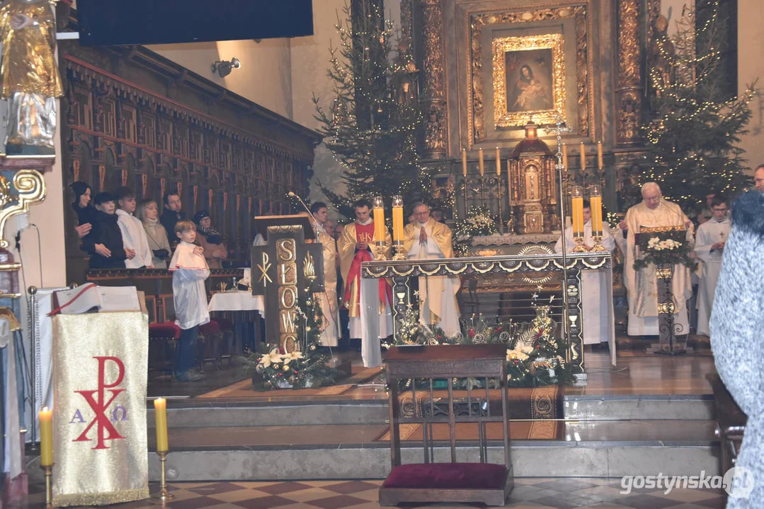 Otwarcie Kaplicy Wieczystej Adoracji we farze Gostyniu. Biskup Zdzisław Fortuniak w Gostyniu