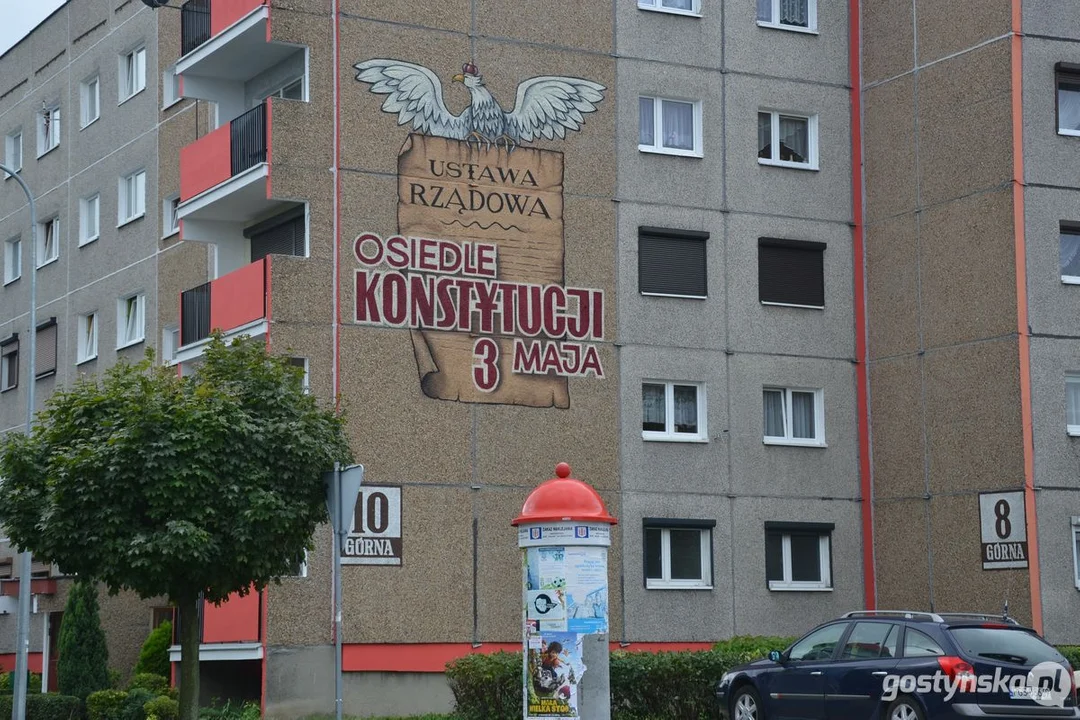 Mural w Gostyniu przy ul. Górnej