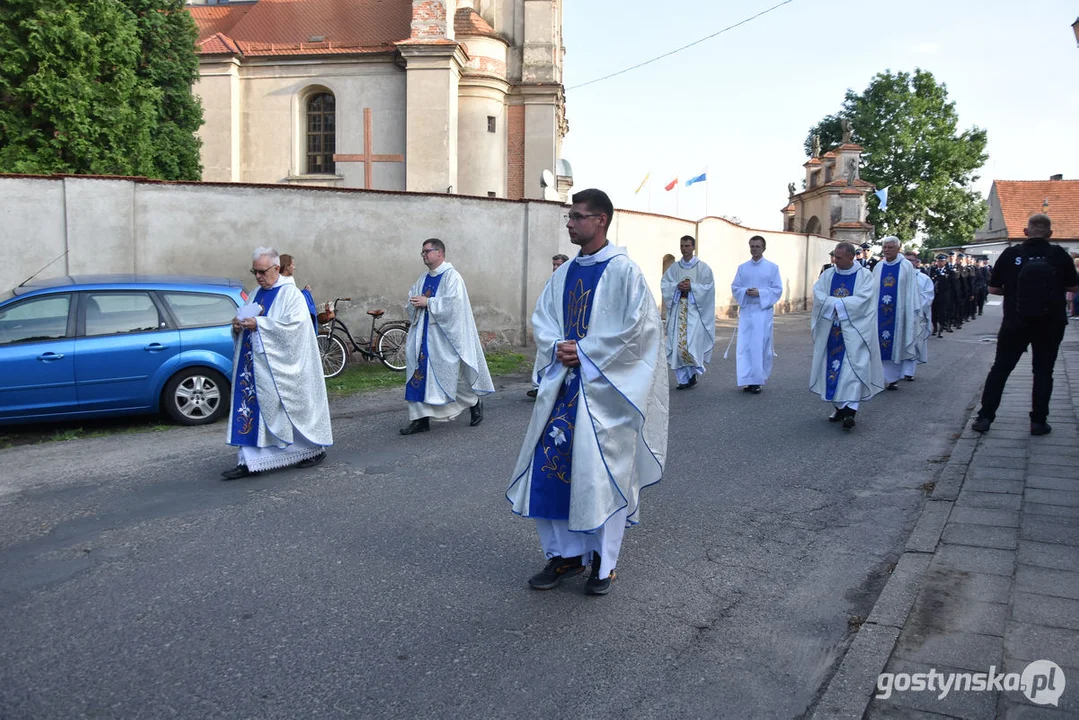 XXI Pielgrzymka Służb Mundurowych do sanktuarium maryjnego na Zdzieżu w Borku  Wlkp.