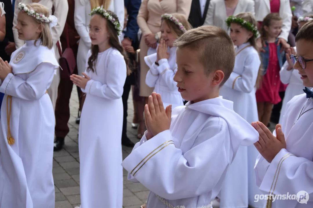 I Komunia Święta w parafii Pocieszenia NMP w Borku Wlkp.