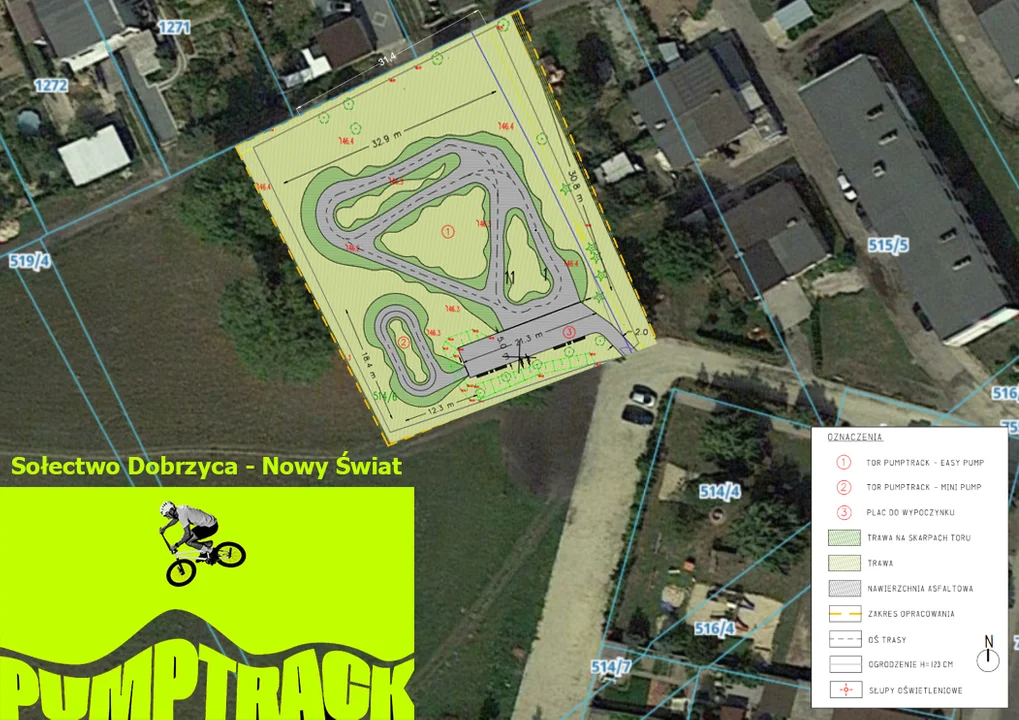 W sołectwie Dobrzyca - Nowy Świat powstaje pumptrack. Kiedy będzie można z niego korzystać? - Zdjęcie główne