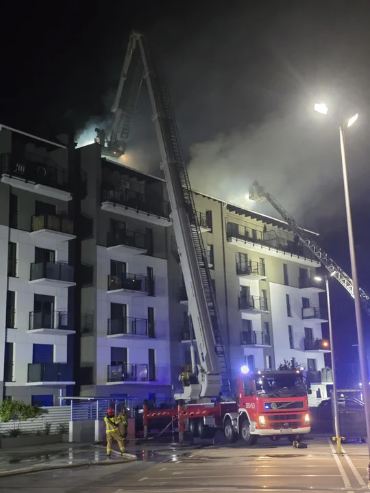 Pożar budynku mieszkalnego przy ul. Krańcowej w Poznaniu
