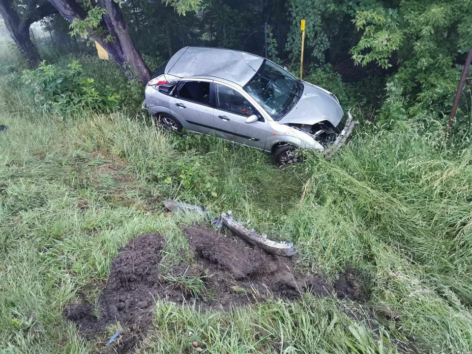 Wypadek na ul. Zdunowskiej w Krotoszynie