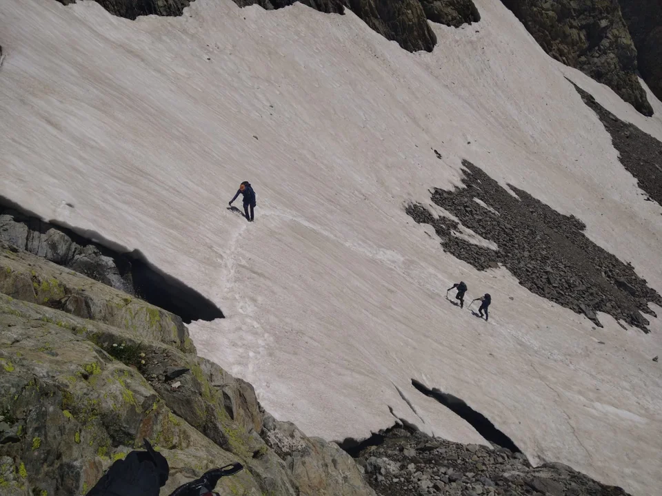 Ultramaratończyk Rafał Przybył z Bodzewka Pierwszego zdobył Mont Blanc