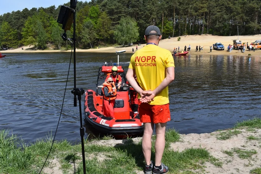 WOPR Gołuchów i OSP Chocz na pikniku służb ratowniczych w Kobylej Górze