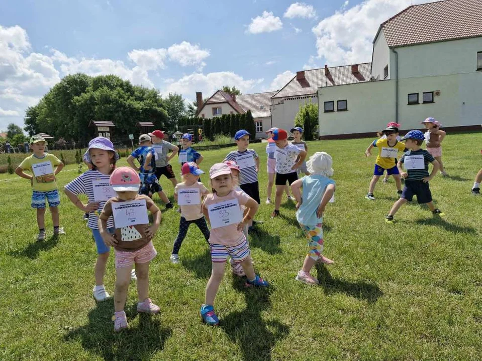 Przedszkolaki z Mieszkowa w akcji „Sprintem do maratonu”