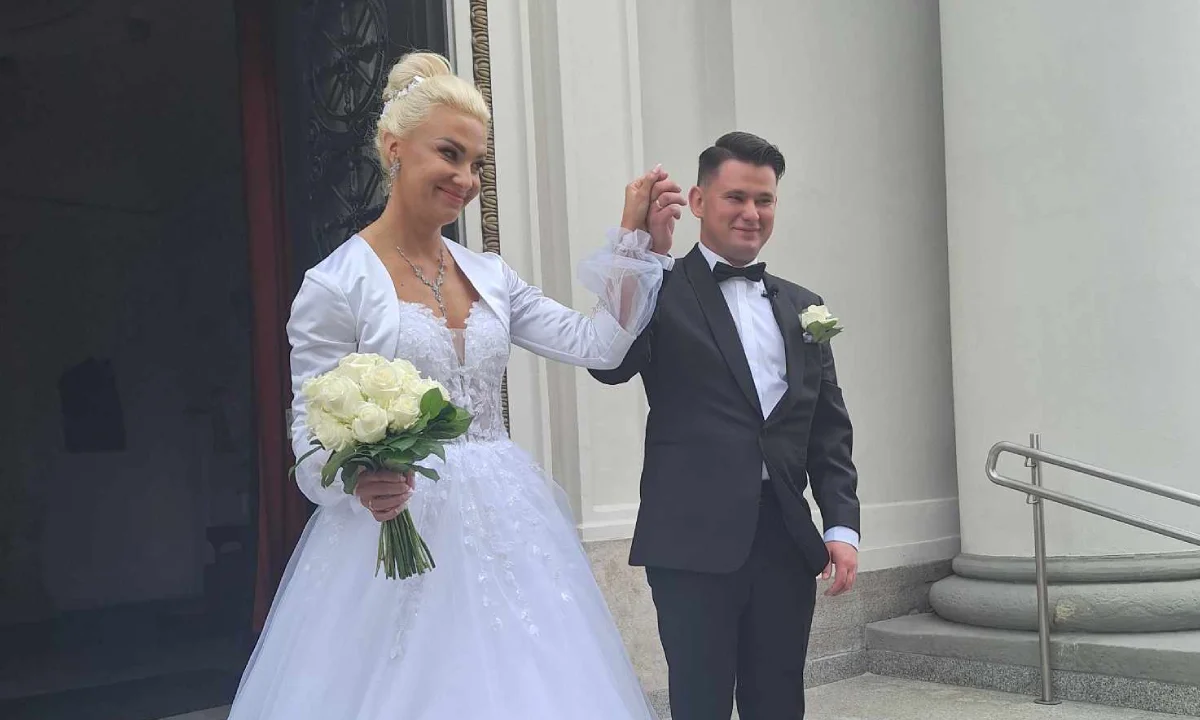 Karolina Kucharczyk wzięła ślub kościelny