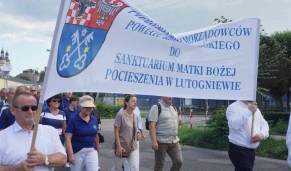 Lutogniew. Pielgrzymka samorządowców z powiatu krotoszyńskiego