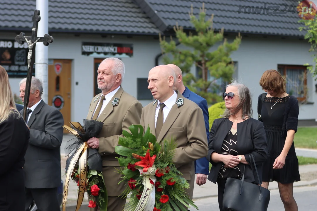 Delegacje na ceremonii pogrzebowej śp. Kazimierza Chudego