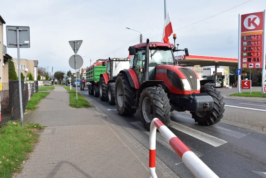 Protest rolników w powiecie krotoszyńskim w 2020 roku