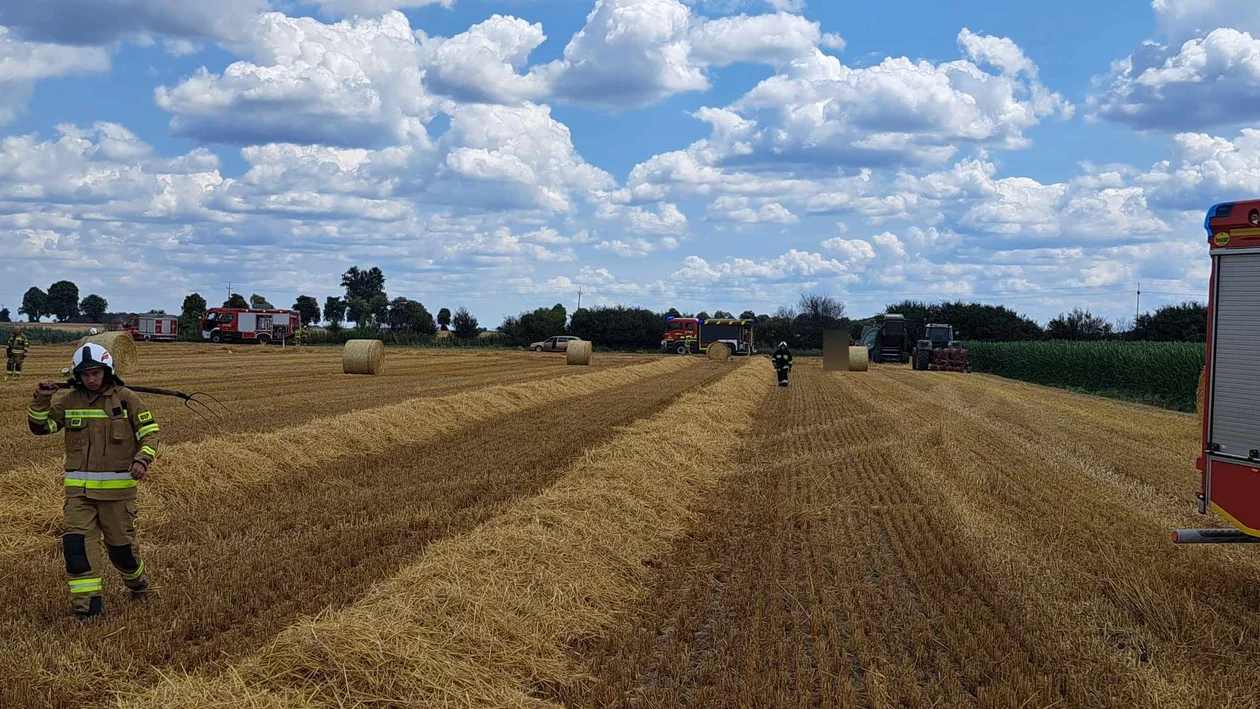 Pożar pod Niemarzynem