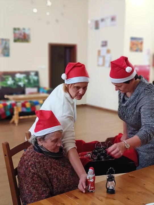 MIkołajki w Dziennym Domu Seniora w Kwielniu