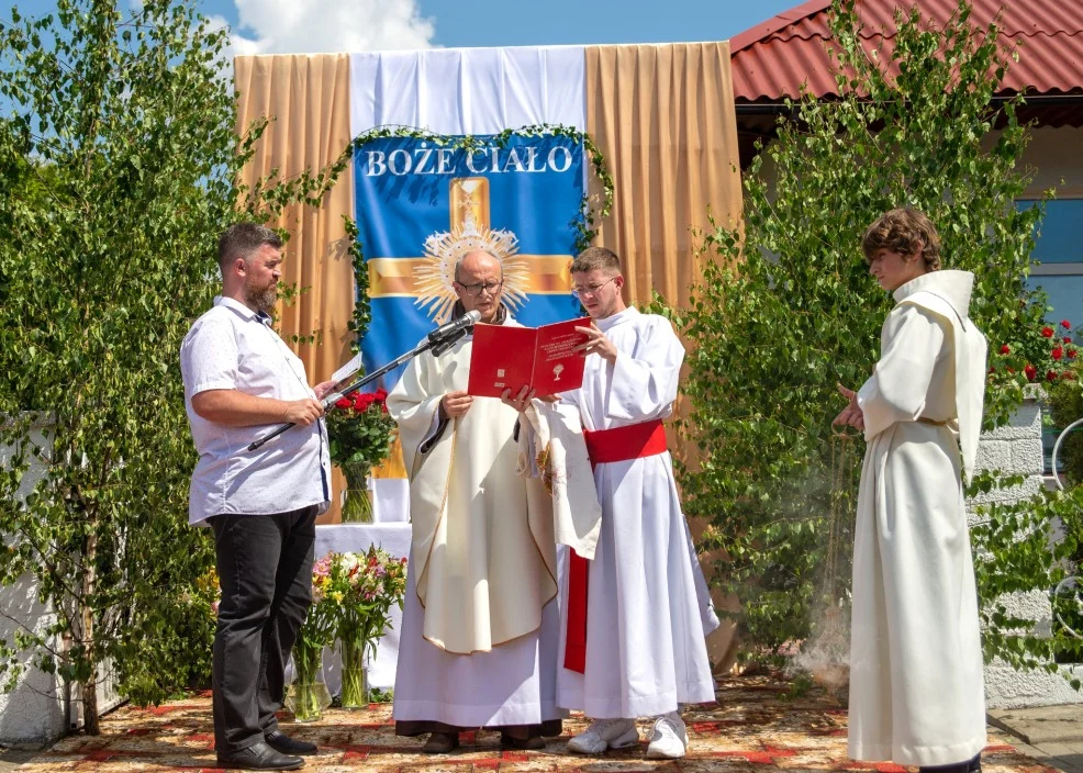 Procesja Bożego Ciała w Choczu