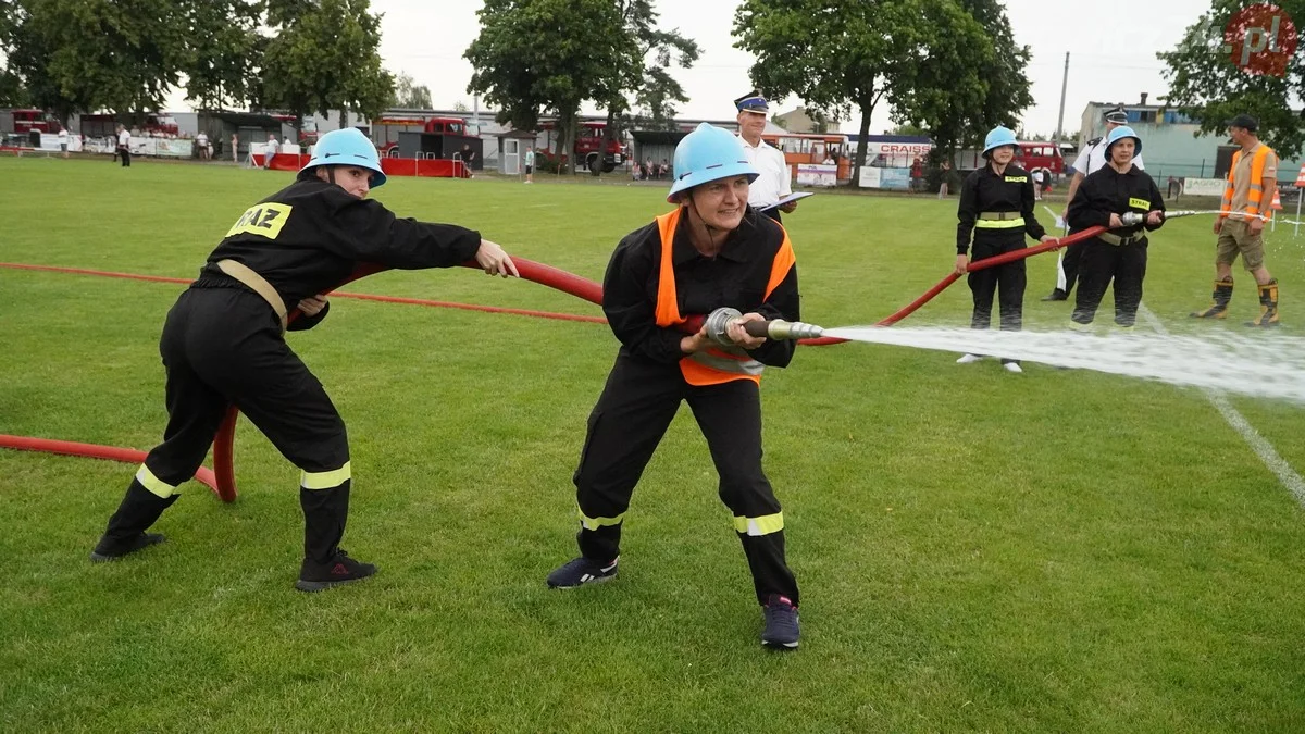 Ćwiczenie bojowe i podsumowanie Gminnych Zawodów Sportowo-Pożarniczych w Jutrosinie