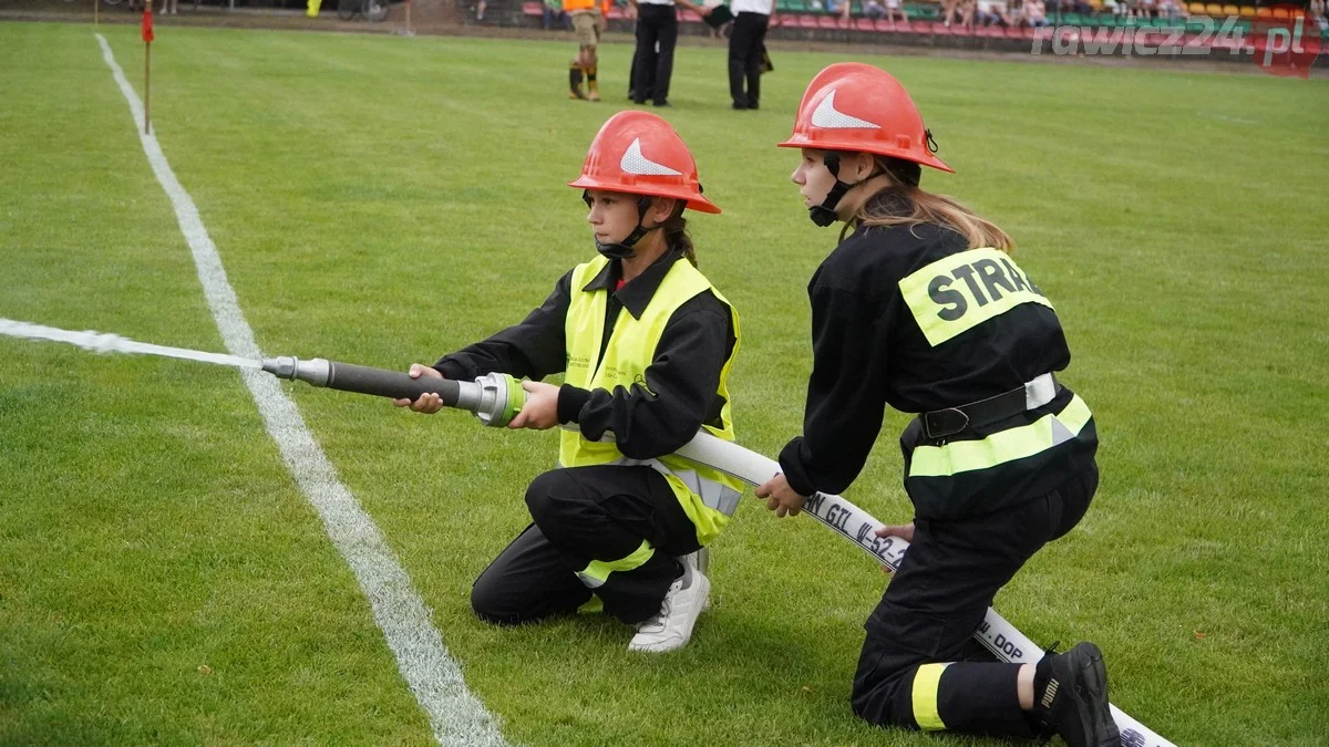 Ćwiczenie bojowe i podsumowanie Gminnych Zawodów Sportowo-Pożarniczych w Jutrosinie