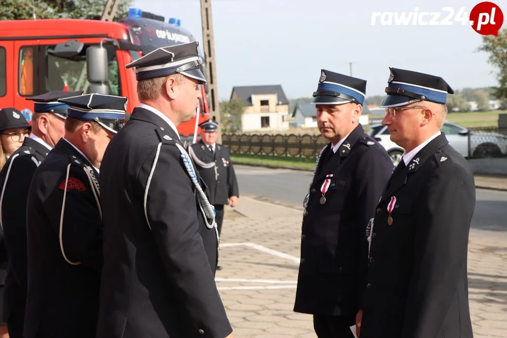 Uroczyste przekazanie auta jednostce OSP Śląskowo