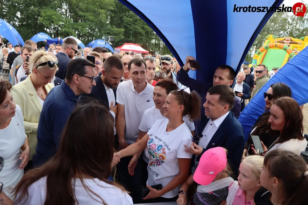 Mateusz Morawiecki w Krotoszynie. Piknik 800+