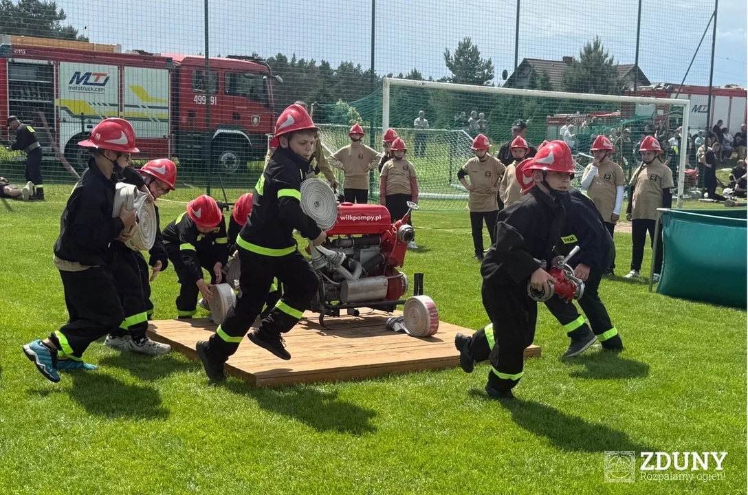 Miejsko-Gminne Zawody Sportowo-Pożarnicze w Zdunach