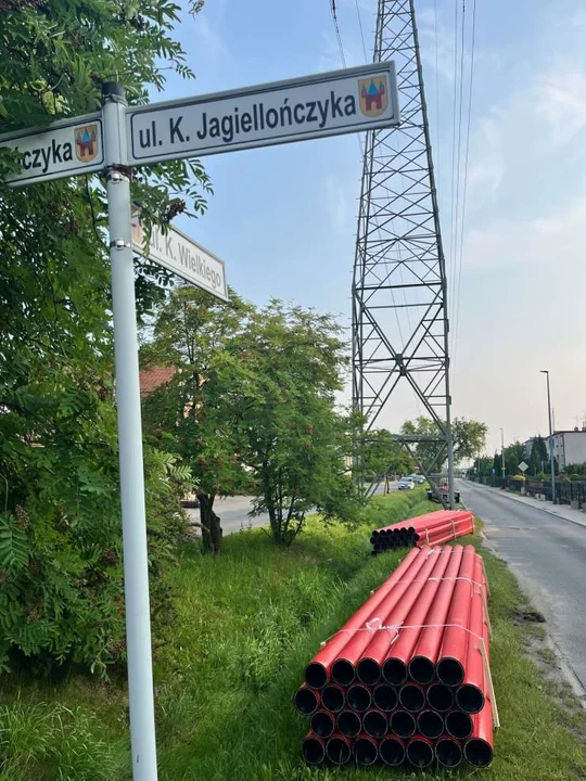 Wymiana sieci energetycznej na osiedlu Tumidaj w Jarocinie