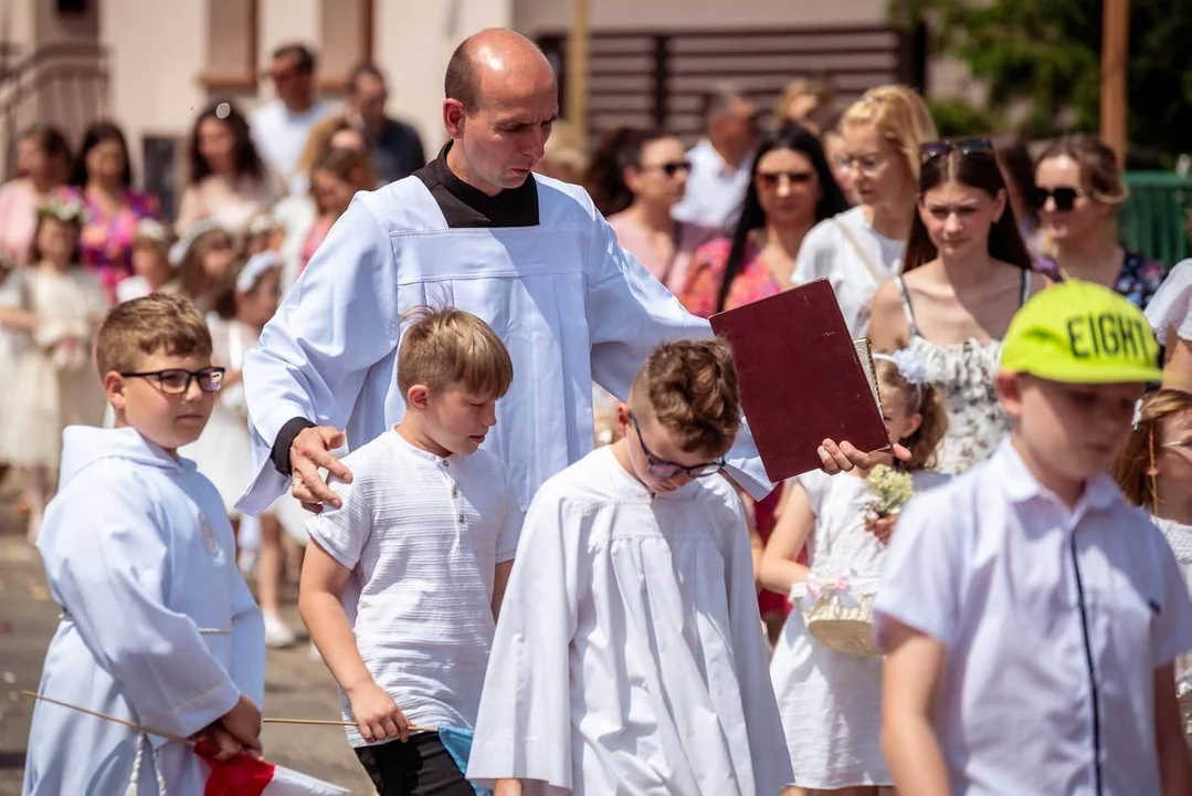 Procesja Bożego Ciała w Domachowie