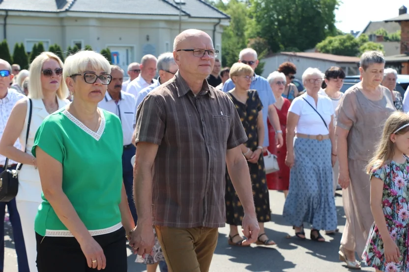 Procesja Bożego Ciała w parafii Św. Floriana