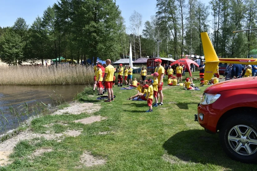 WOPR Gołuchów i OSP Chocz na pikniku służb ratowniczych w Kobylej Górze