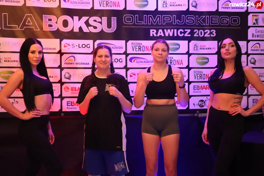 Ważenie przed Galą Boksu Olimpijskiego w Rawiczu