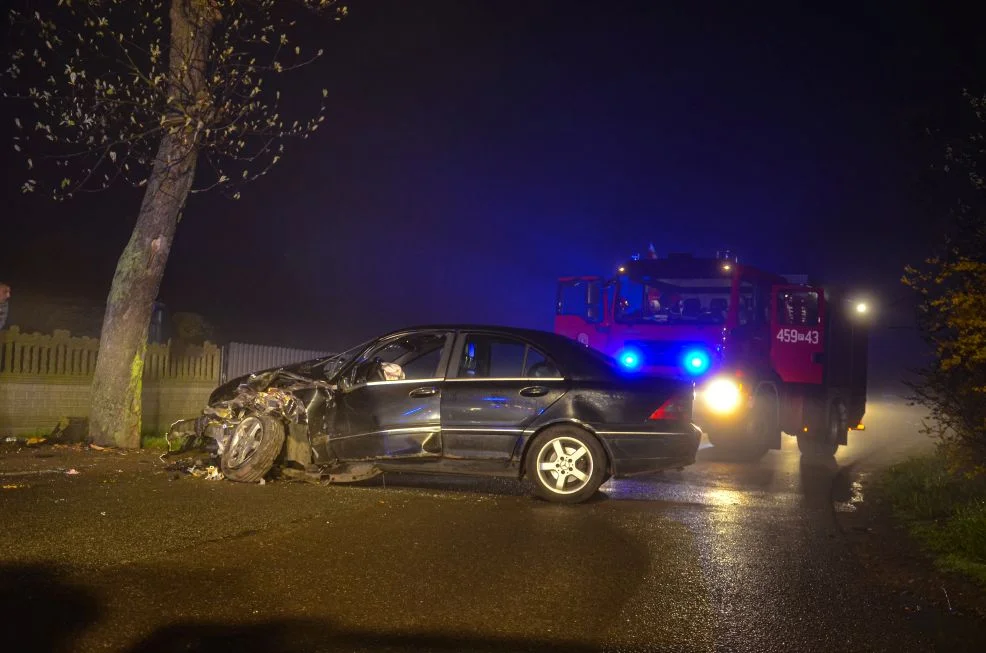 Wypadek w Sławoszewie