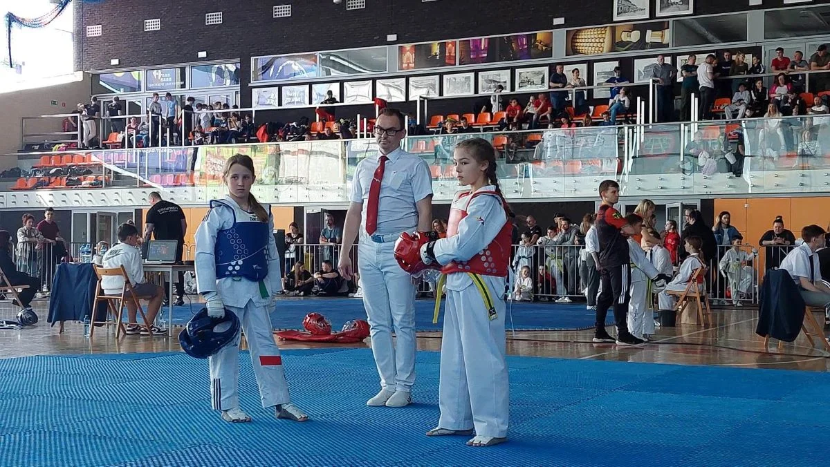 Reprezentanci UKS-u Tornado Jarocin na II Turnieju Grand Prix Wielkopolski w taekwondo olimpijskim