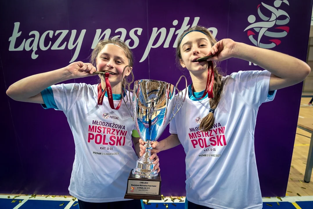 Młodzieżowe Mistrzostwa Polski w futsalu U-15 w Poznaniu. Zwycięstwo Sparty Miejska Górka