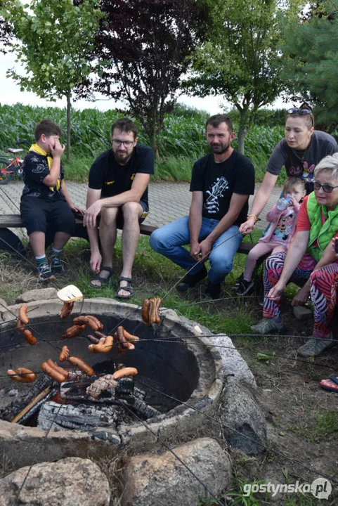 Rowerowa zbiórka harcerzy i zuchów z Gostynia i podsumowanie sezonu