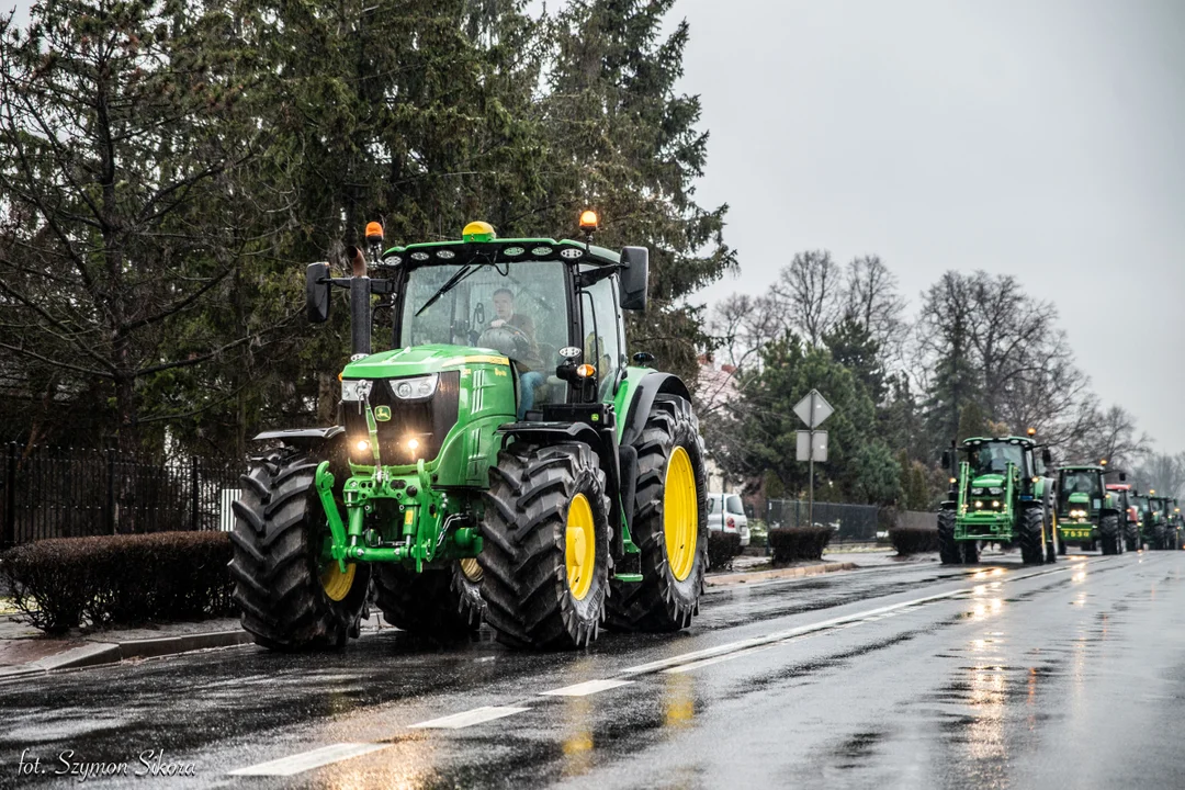 Protest rolników w powiecie krotoszyńskim