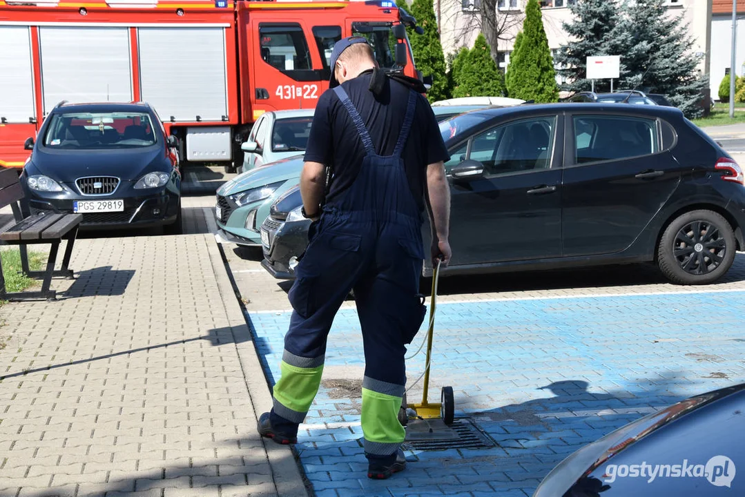 Gaz ulatniał się w budynku SP ZOZ w Gostyniu