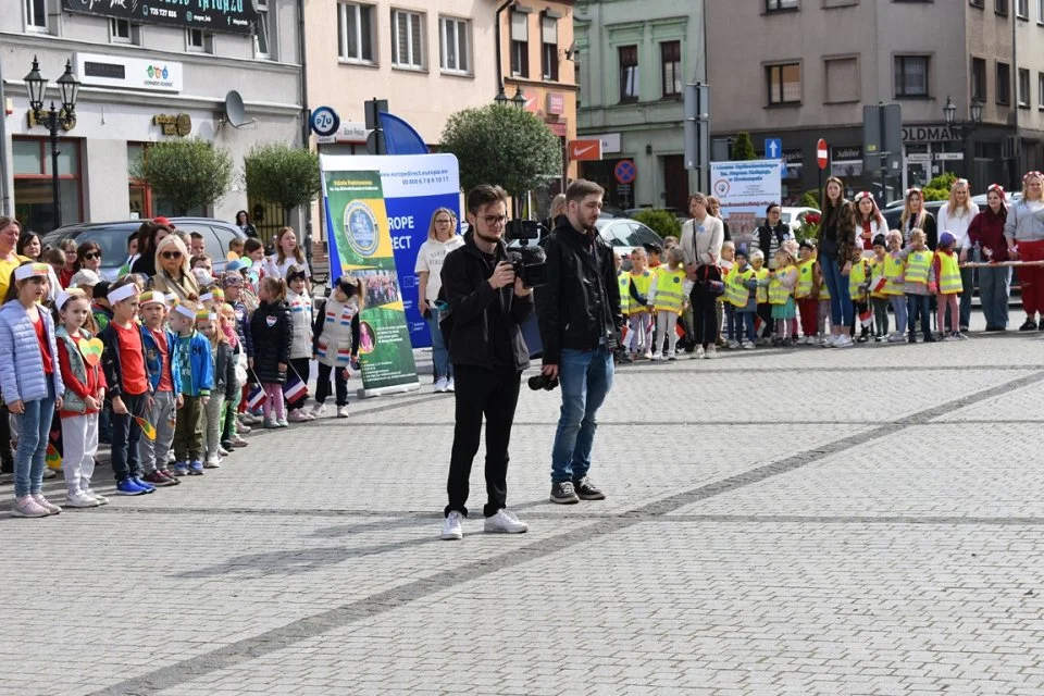 Krotoszyn. Miasteczko europejskie i pochód przedszkolaków